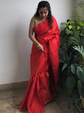 Load image into Gallery viewer, Red Kanjeevaram Silk Saree
