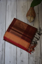 Load image into Gallery viewer, Red Maheshwari Dupatta
