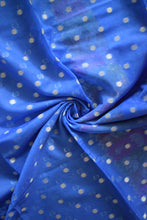 Load image into Gallery viewer, Royal Blue Benarasi Soft Georgette Saree
