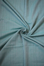 Load image into Gallery viewer, Sea Foam Green Plain Cotton Saree
