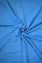 Load image into Gallery viewer, Sky Blue Plain Cotton Saree
