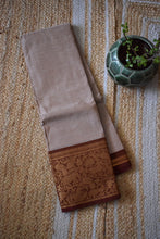 Load image into Gallery viewer, Tan Kanchi Cotton Saree
