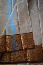 Load image into Gallery viewer, Tan Kanchi Cotton Saree
