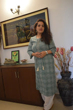 Load image into Gallery viewer, Bagru Cotton Kurta
