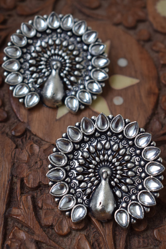 Peacock Studs